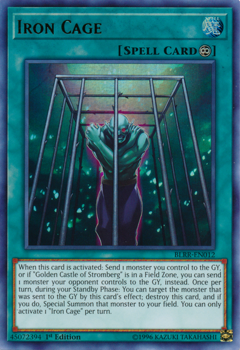 Iron Cage [BLRR-EN012] Ultra Rare | Clutch Gaming
