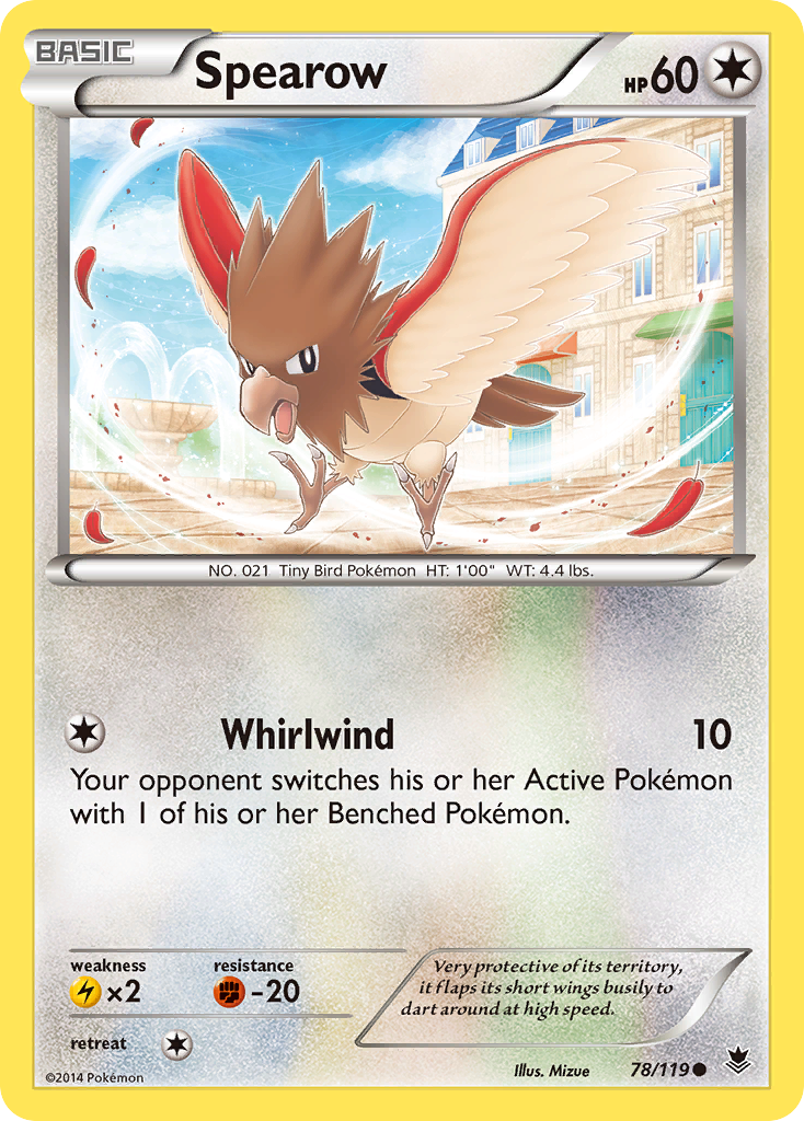 Spearow (78/119) [XY: Phantom Forces] | Clutch Gaming