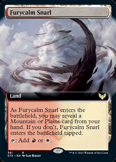 Furycalm Snarl (Extended Art) [Strixhaven: School of Mages] | Clutch Gaming