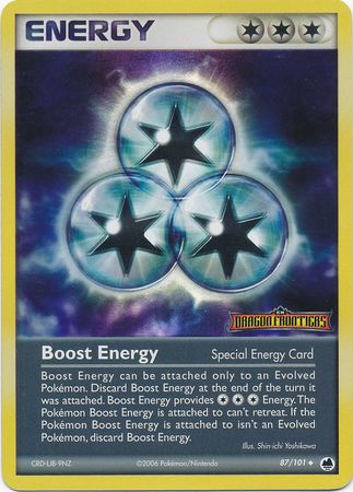 Boost Energy (87/101) (Stamped) [EX: Dragon Frontiers] | Clutch Gaming