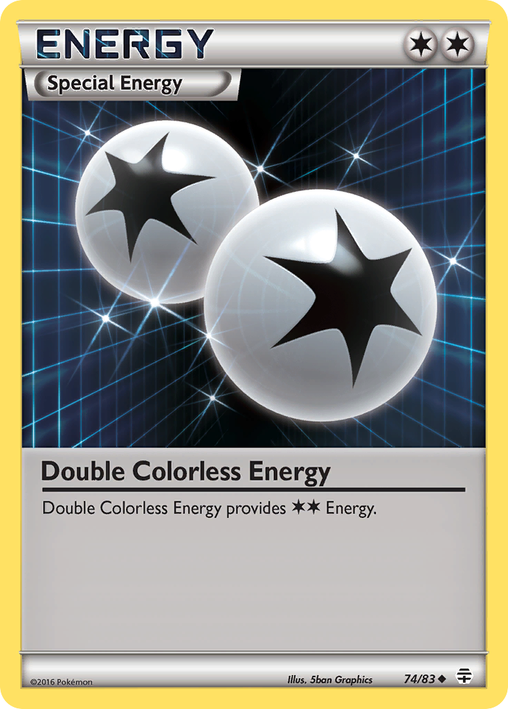 Double Colorless Energy (74/83) [XY: Generations] | Clutch Gaming