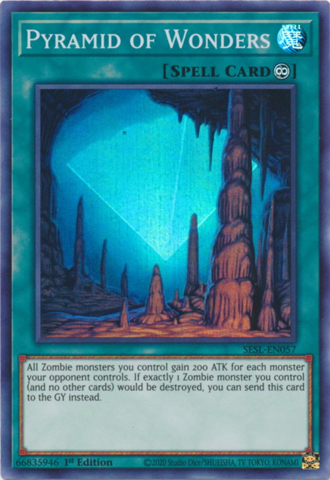 Pyramid of Wonders [SESL-EN057] Super Rare | Clutch Gaming