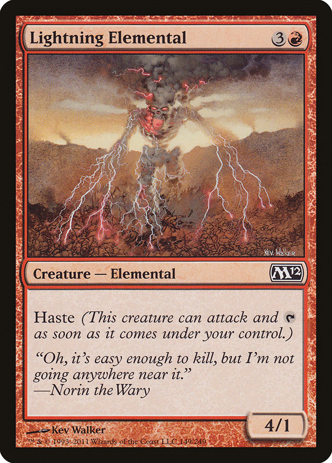 Lightning Elemental [Magic 2012] | Clutch Gaming