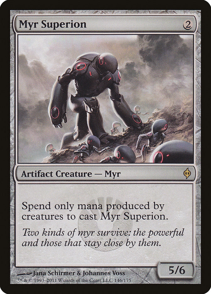 Myr Superion [New Phyrexia] | Clutch Gaming