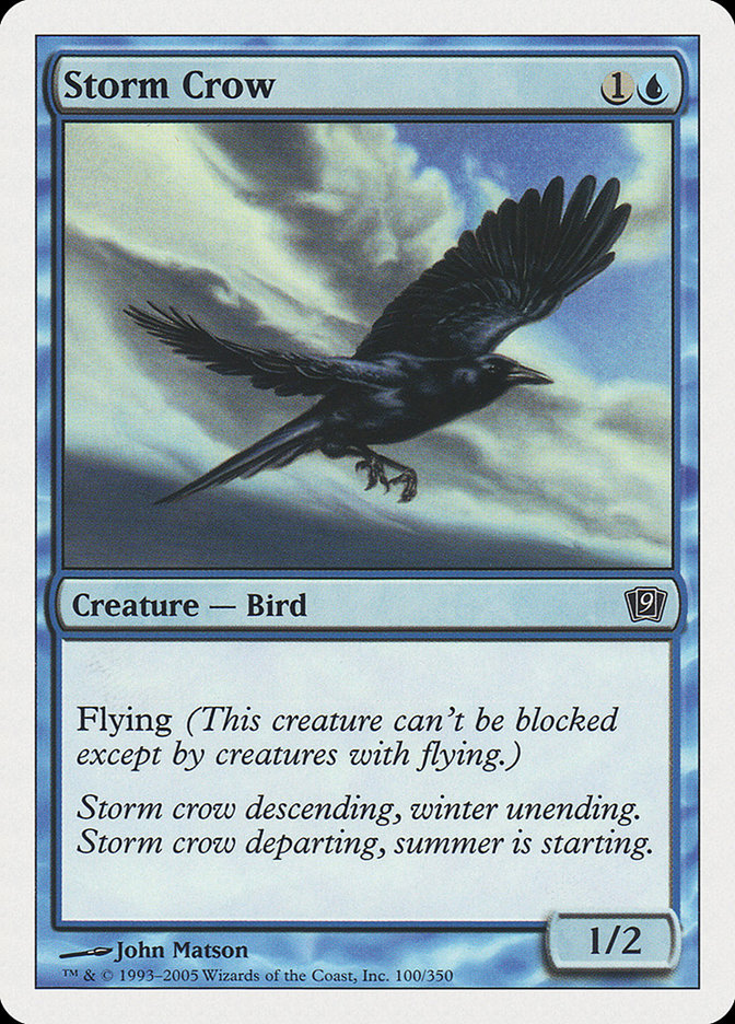 Storm Crow [Ninth Edition] | Clutch Gaming