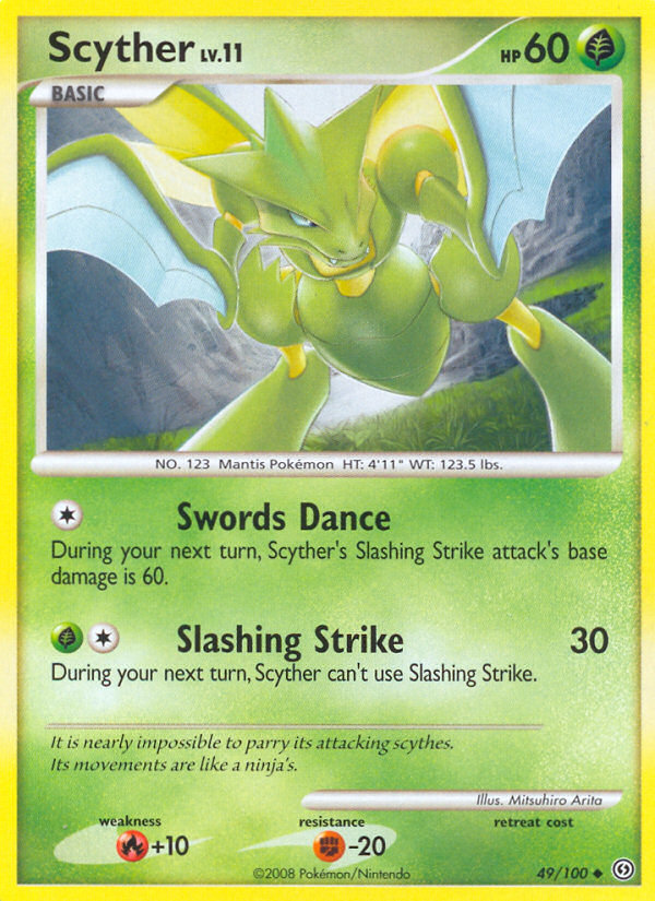 Scyther (49/100) [Diamond & Pearl: Stormfront] | Clutch Gaming