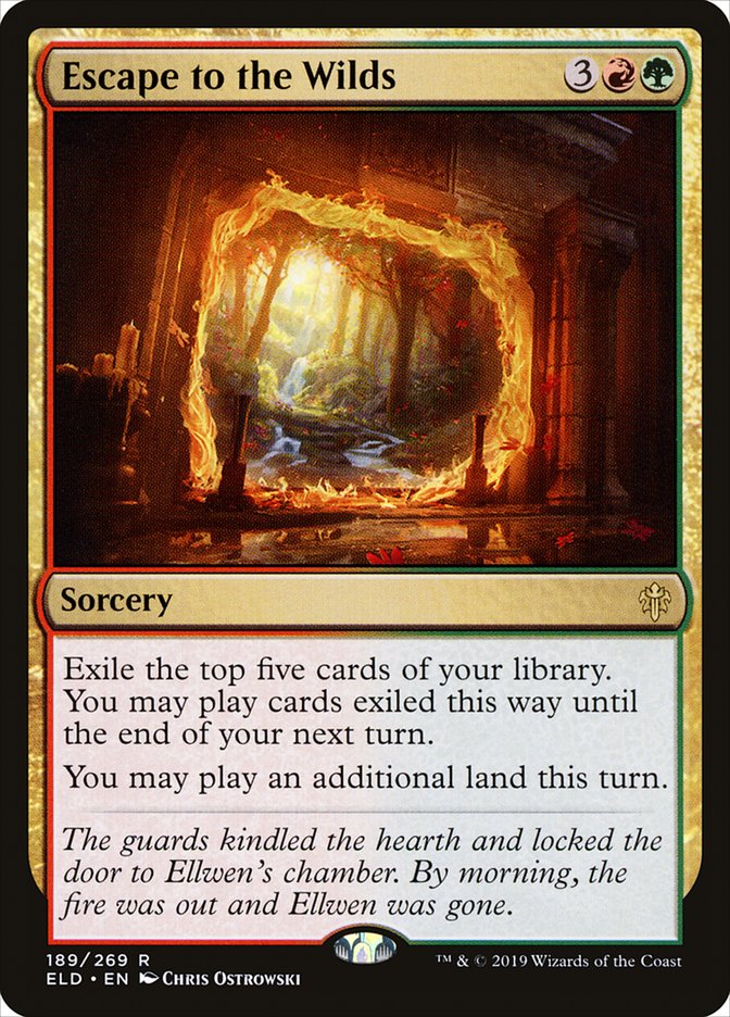 Escape to the Wilds [Throne of Eldraine] | Clutch Gaming