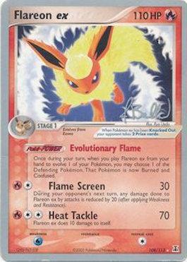 Flareon ex (108/113) (Eeveelutions - Jimmy Ballard) [World Championships 2006] | Clutch Gaming