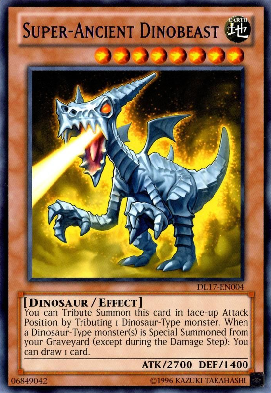 Super-Ancient Dinobeast (Purple) [DL17-EN004] Rare | Clutch Gaming