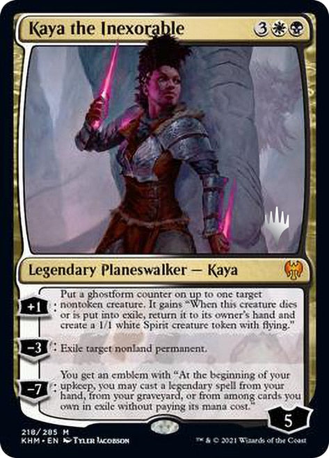 Kaya the Inexorable (Promo Pack) [Kaldheim Promos] | Clutch Gaming