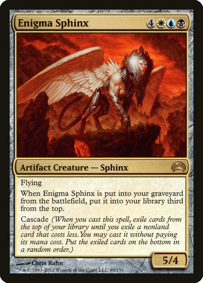 Enigma Sphinx [Planechase 2012] | Clutch Gaming