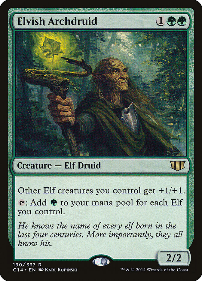 Elvish Archdruid [Commander 2014] | Clutch Gaming