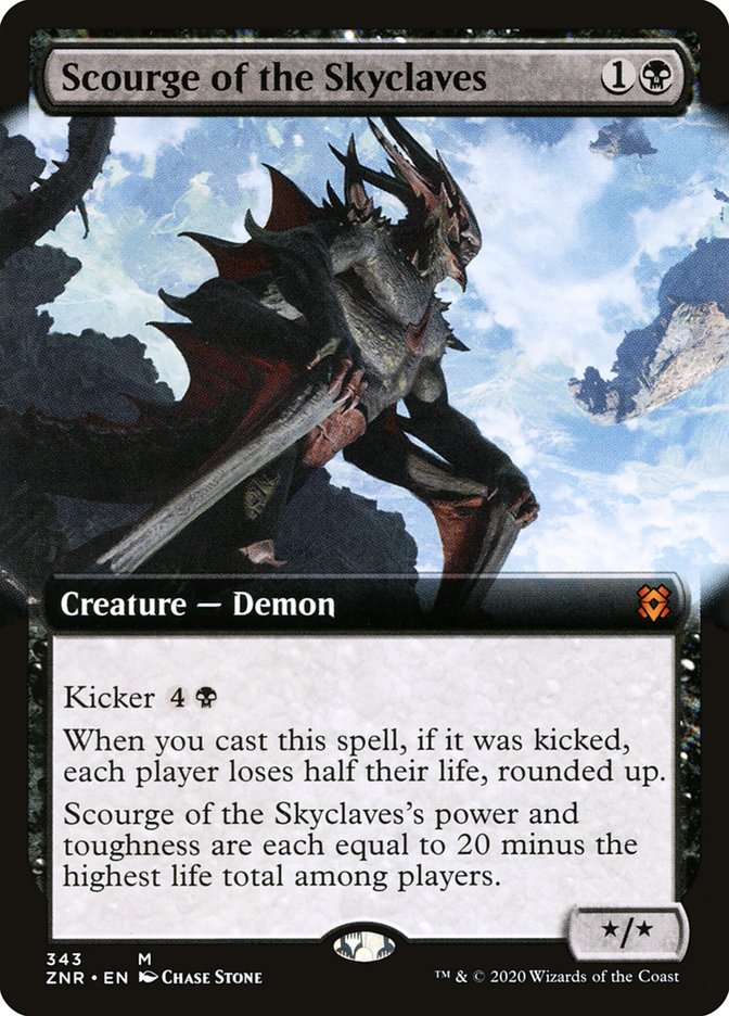 Scourge of the Skyclaves (Extended Art) [Zendikar Rising] | Clutch Gaming