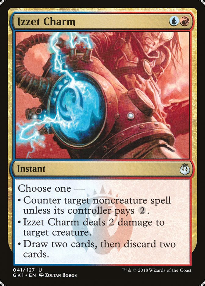 Izzet Charm [Guilds of Ravnica Guild Kit] | Clutch Gaming