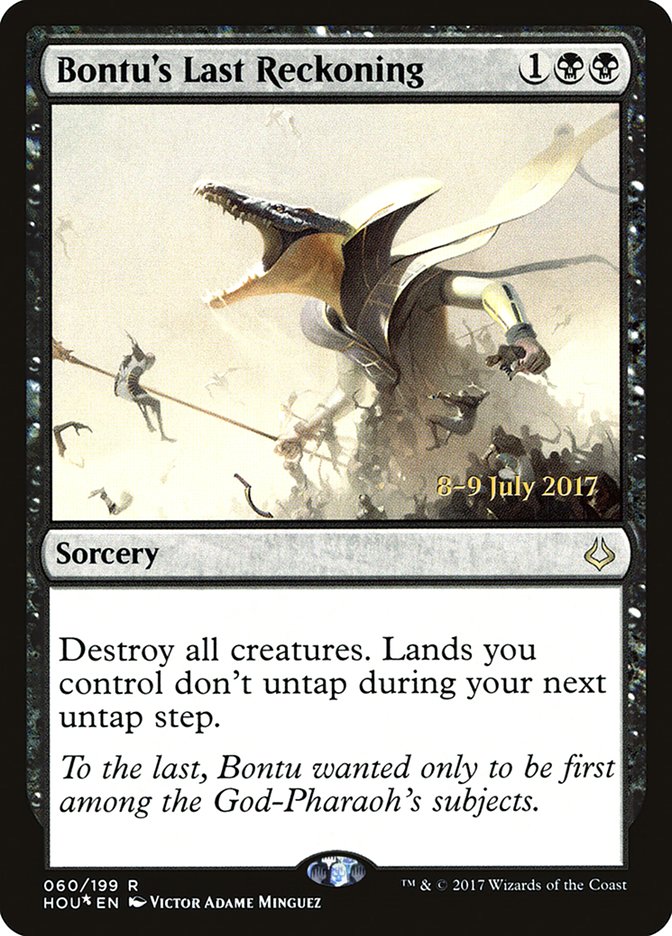 Bontu's Last Reckoning [Hour of Devastation Prerelease Promos] | Clutch Gaming