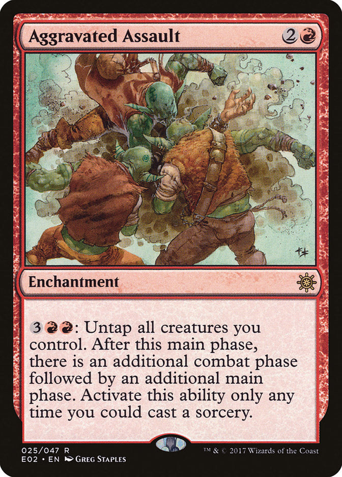 Aggravated Assault [Explorers of Ixalan] | Clutch Gaming