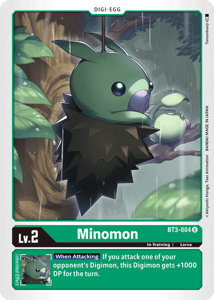 Minomon [BT3-004] [Release Special Booster Ver.1.5] | Clutch Gaming