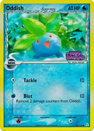 Oddish (73/110) (Delta Species) (Stamped) [EX: Holon Phantoms] | Clutch Gaming