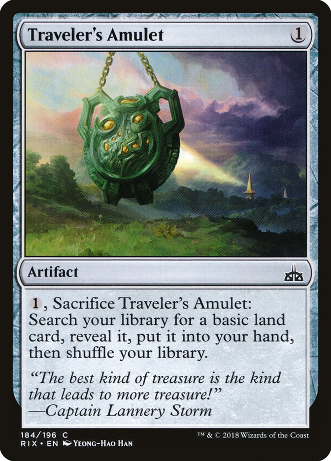 Traveler's Amulet [Rivals of Ixalan] | Clutch Gaming