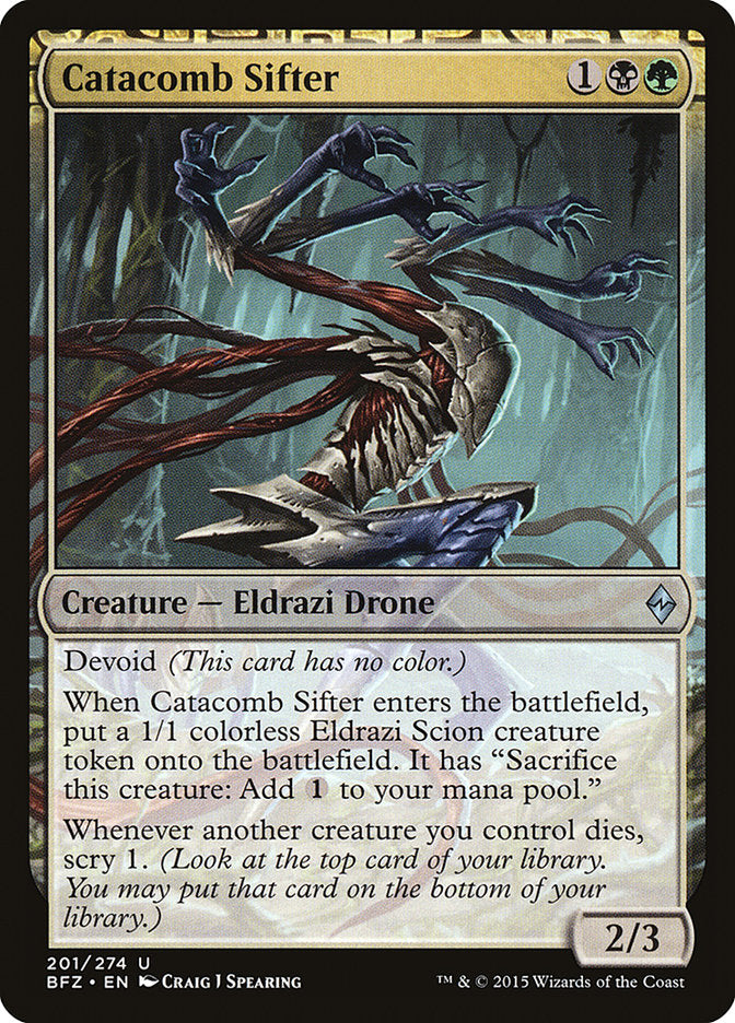 Catacomb Sifter [Battle for Zendikar] | Clutch Gaming