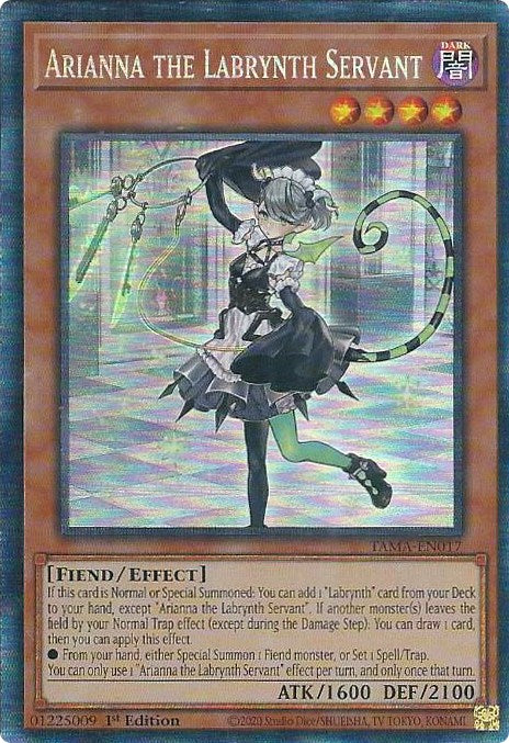 Arianna the Labrynth Servant [TAMA-EN017] Collector's Rare | Clutch Gaming