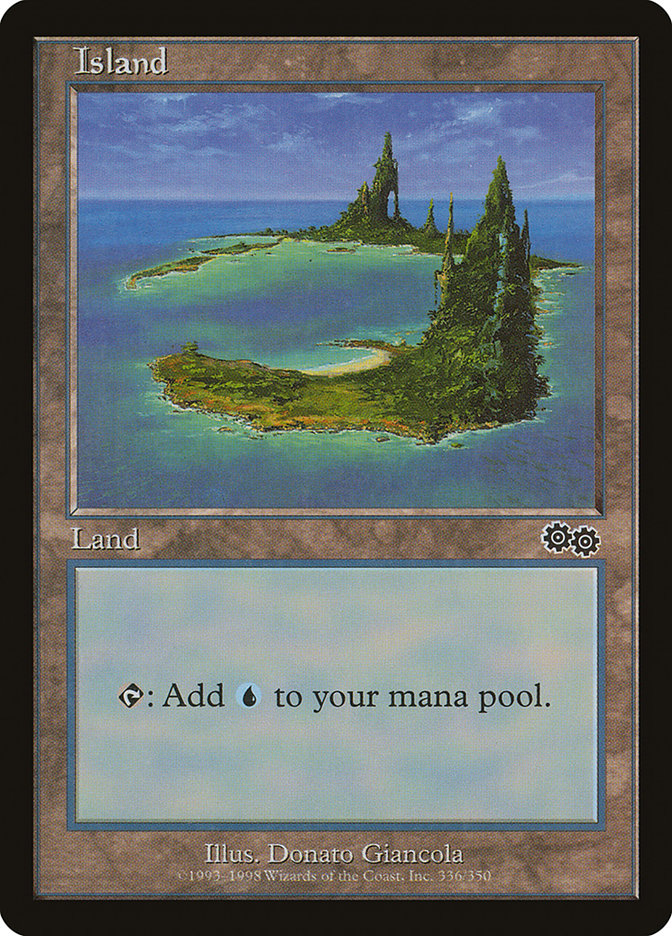 Island (336) [Urza's Saga] | Clutch Gaming