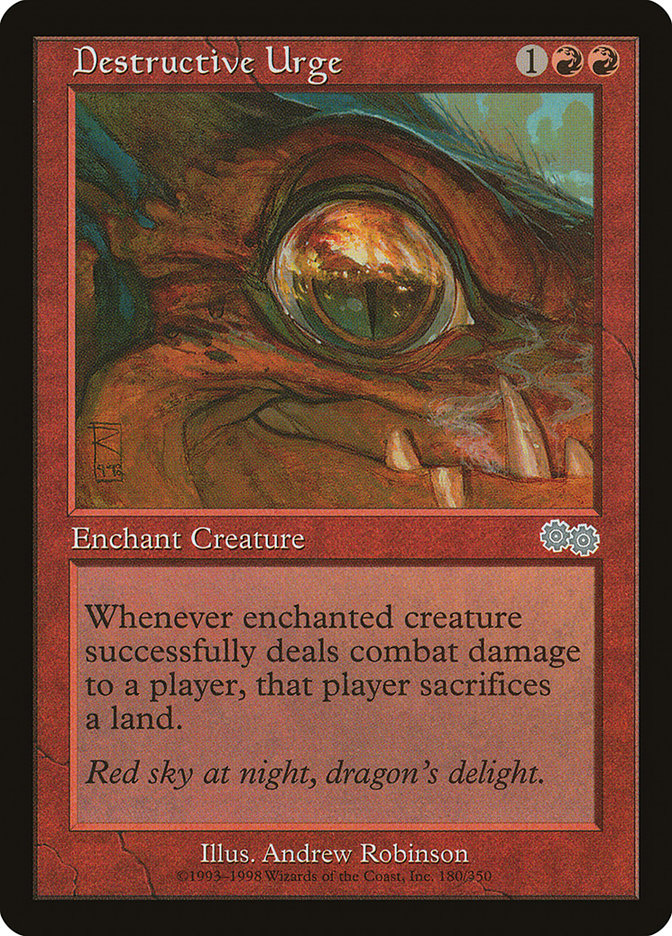 Destructive Urge [Urza's Saga] | Clutch Gaming