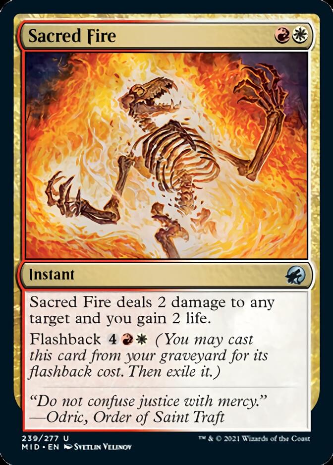 Sacred Fire [Innistrad: Midnight Hunt] | Clutch Gaming
