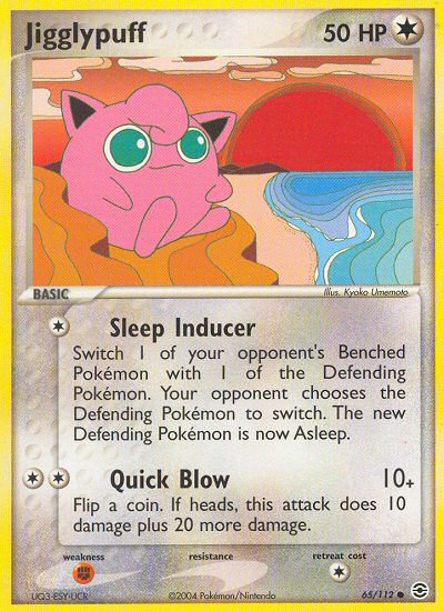 Jigglypuff (65/112) [EX: FireRed & LeafGreen] | Clutch Gaming