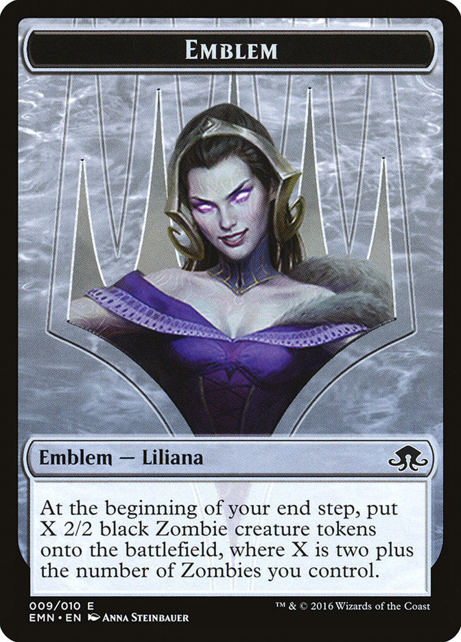 Liliana, the Last Hope Emblem [Eldritch Moon Tokens] | Clutch Gaming