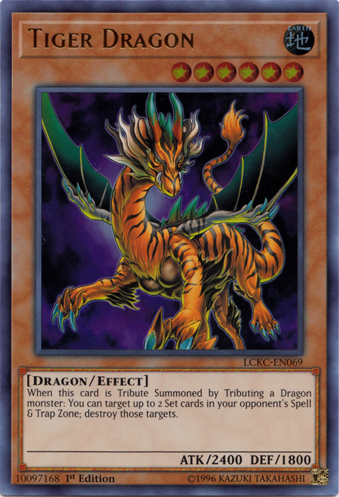 Tiger Dragon [LCKC-EN069] Ultra Rare | Clutch Gaming