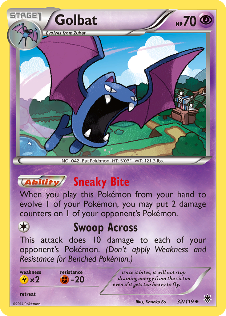 Golbat (32/119) [XY: Phantom Forces] | Clutch Gaming