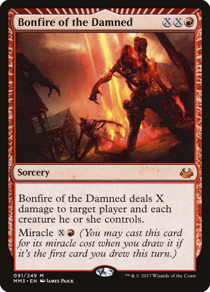 Bonfire of the Damned [Modern Masters 2017] | Clutch Gaming