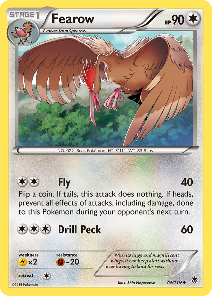 Fearow (79/119) [XY: Phantom Forces] | Clutch Gaming