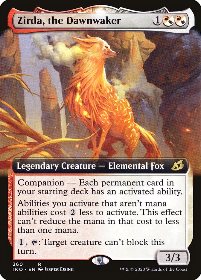 Zirda, the Dawnwaker (Extended Art) [Ikoria: Lair of Behemoths] | Clutch Gaming