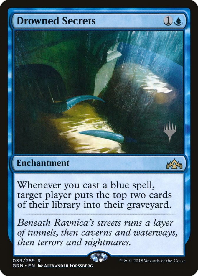 Drowned Secrets (Promo Pack) [Guilds of Ravnica Promos] | Clutch Gaming