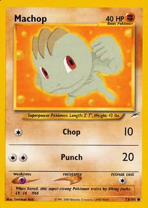 Machop (73/105) [Neo Destiny Unlimited] | Clutch Gaming