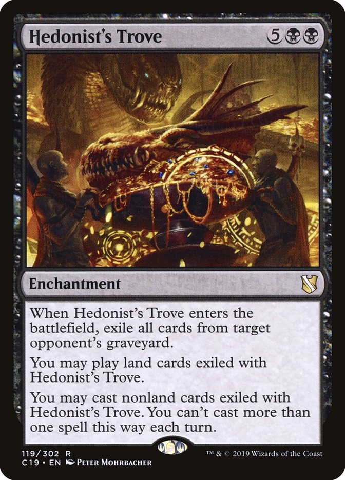 Hedonist's Trove [Commander 2019] | Clutch Gaming