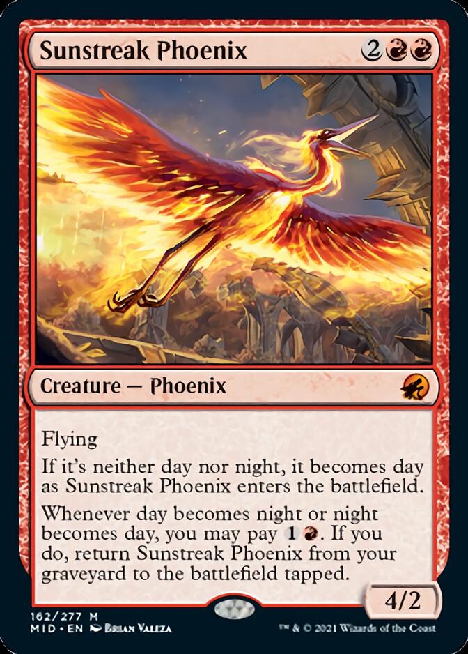 Sunstreak Phoenix [Innistrad: Midnight Hunt] | Clutch Gaming