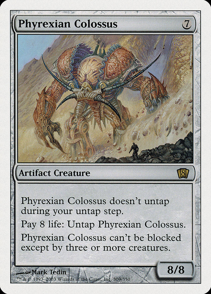 Phyrexian Colossus [Eighth Edition] | Clutch Gaming