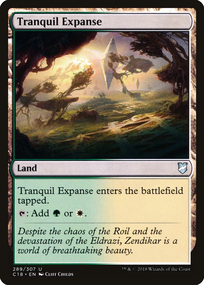 Tranquil Expanse [Commander 2018] | Clutch Gaming