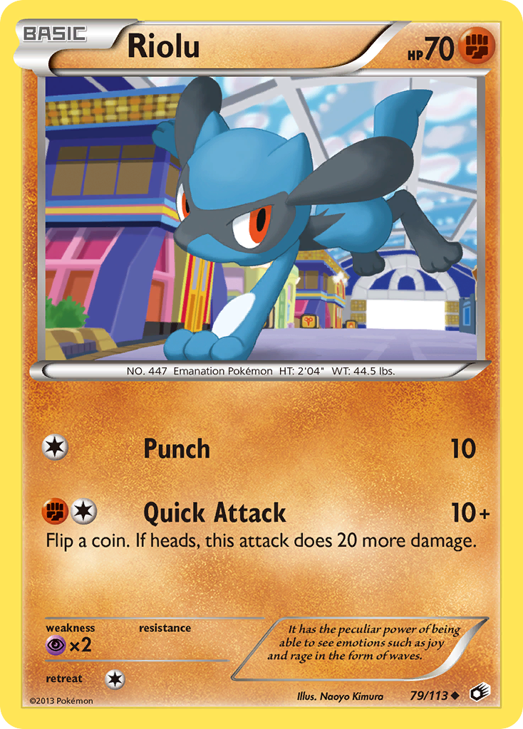 Riolu (79/113) [Black & White: Legendary Treasures] | Clutch Gaming