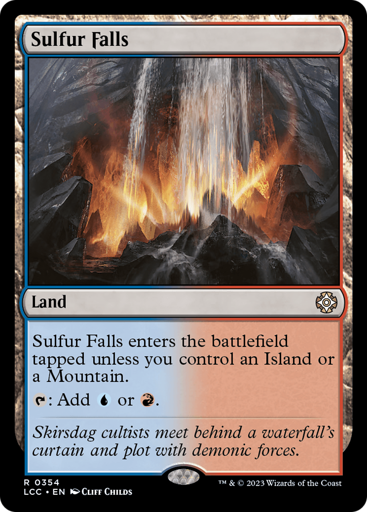 Sulfur Falls [The Lost Caverns of Ixalan Commander] | Clutch Gaming