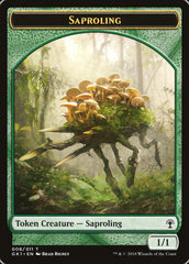 Voja // Saproling Double-Sided Token [Guilds of Ravnica Guild Kit Tokens] | Clutch Gaming