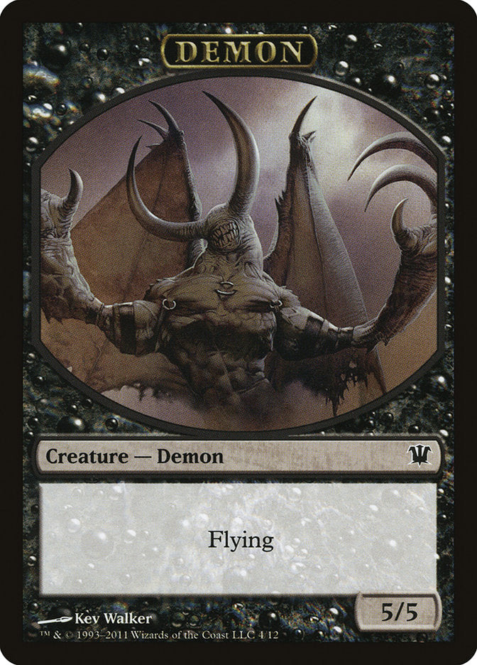 Demon Token [Innistrad Tokens] | Clutch Gaming