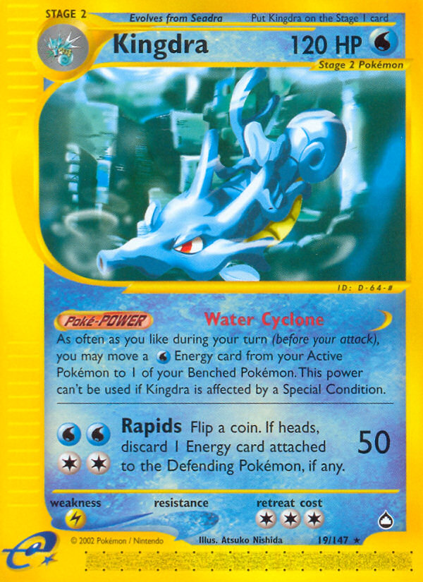 Kingdra (19/147) [Aquapolis] | Clutch Gaming