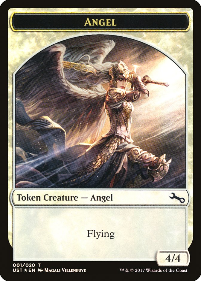 Angel // Angel Double-Sided Token [Unstable Tokens] | Clutch Gaming