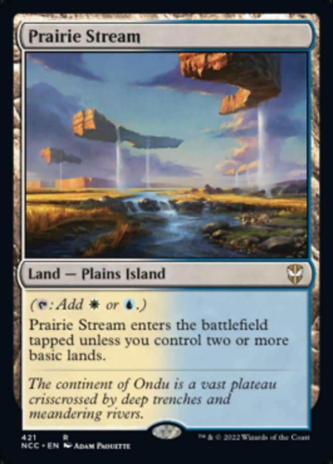 Prairie Stream [Streets of New Capenna Commander] | Clutch Gaming