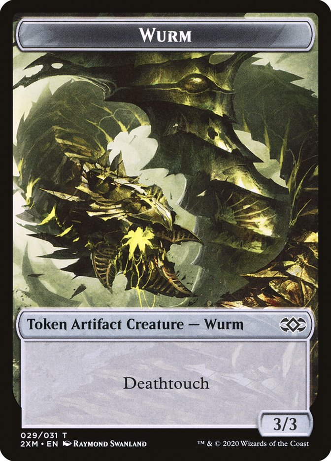 Wurm Token (029/031) [Double Masters Tokens] | Clutch Gaming