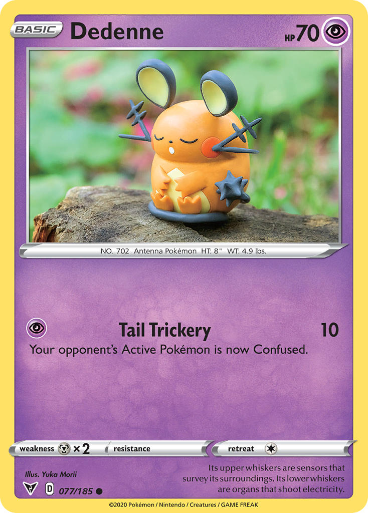 Dedenne (077/185) [Sword & Shield: Vivid Voltage] | Clutch Gaming